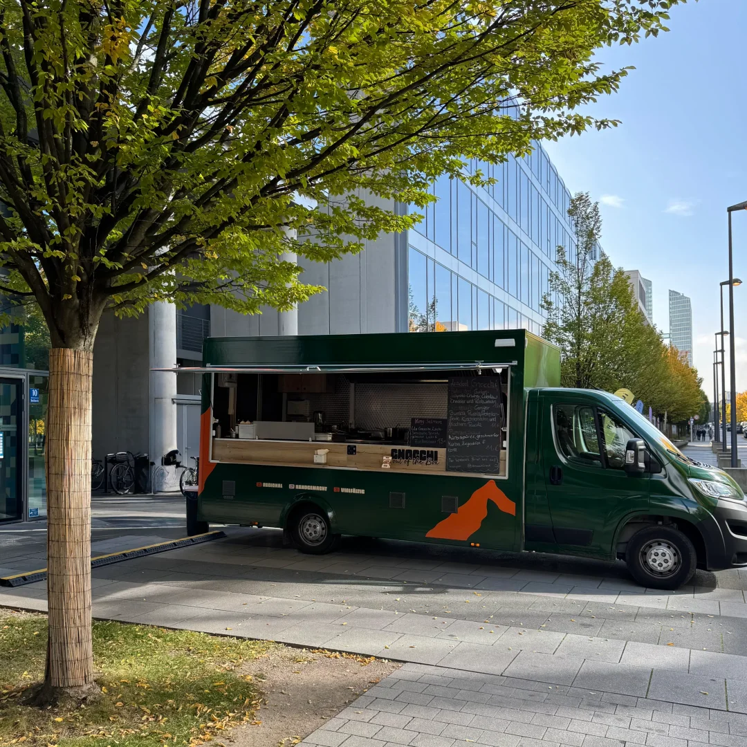 GnocchUout in der Parkstadt Schwabing Mobiler Gnocchi-Genuss